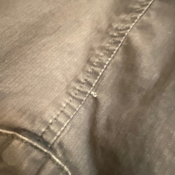 𝅺roots | zip & snap button hooded drawstring waist jacket Size M - Picture 8 of 11